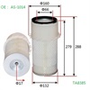 <b>CASE IH:</b> 3125199-R1<br/><b>HITACHI:</b> 4001430<br/><b>TOYOTA:</b> 17801-23001-71<br/><b>YANMAR:</b> 171064-12540<br/>